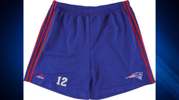 Tom Brady practice-worn shorts from rookie season up for auction